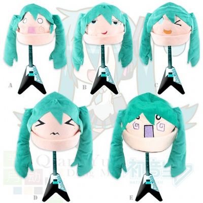 miku.hatsune anime plush cap