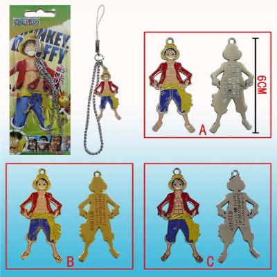 one piece anime luffy phonestrap