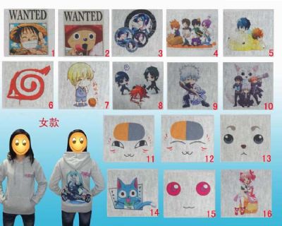 anime fleece(for women)