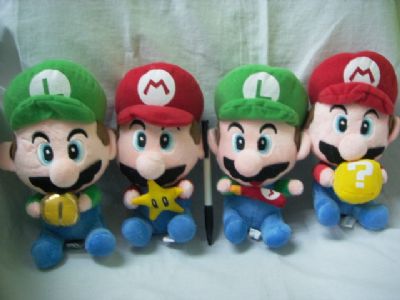 super mario anime plush doll