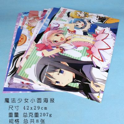 magical girl anime posters