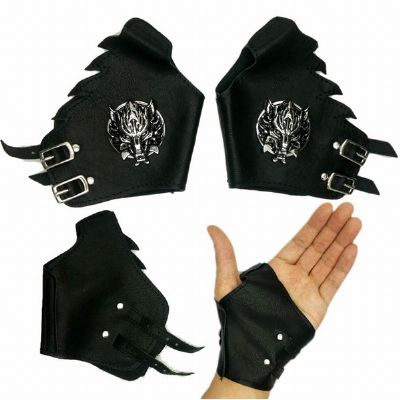 FinaL Fantasy Wolf Punk Mitts(silver)
