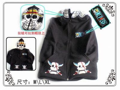 One Piece Skull Fleece