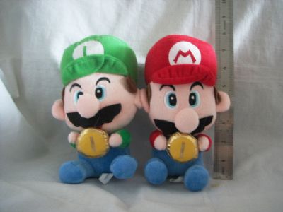 super mario anime plush doll