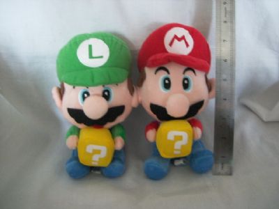 super mario anime plush doll