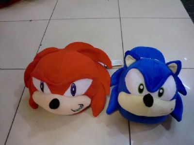 sonic anime plush slipper