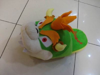 super mario anime plush slipper