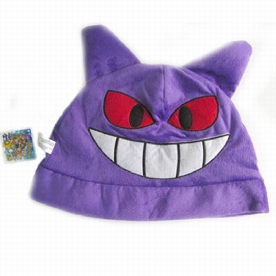 Pokemon Gengar Plush Poly Hat