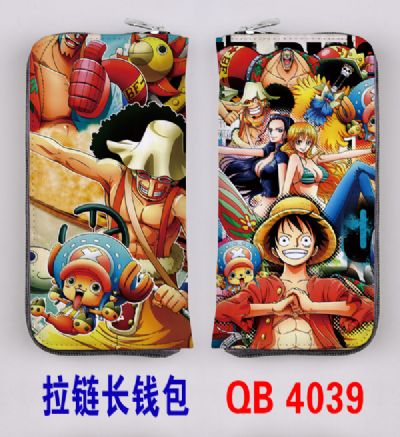 one piece anime wallet