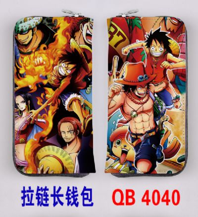 one piece anime wallet