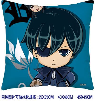 kuroshitsuji anime cushion