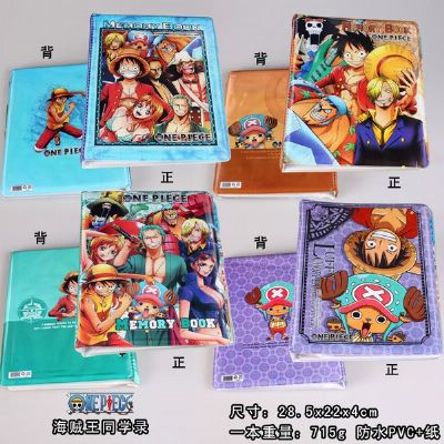 one piece anime memory book