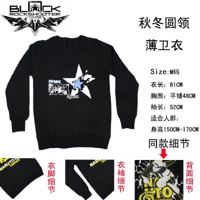 Black Rock Shooter Fleece(black)