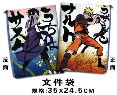 Naruto anime file bag