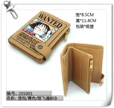 One Piece Luffy Wallet