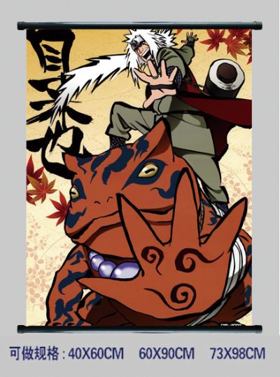 Naruto anime wall scroll