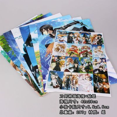 sword art online anime posters