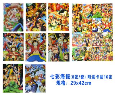 one piece anime posters