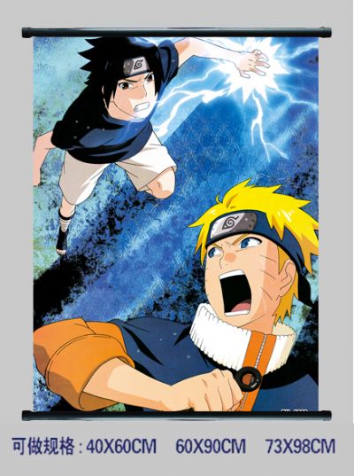 Naruto anime wall scroll