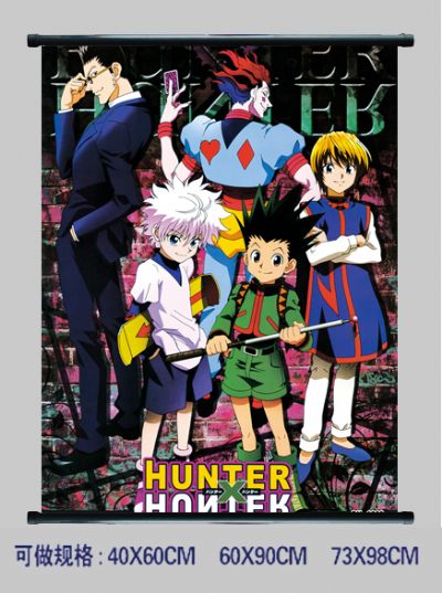 HunterXHunter anime wall scoll