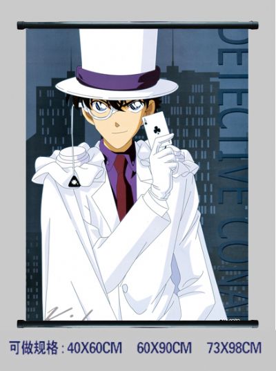 Detective Conan anime wall scoll