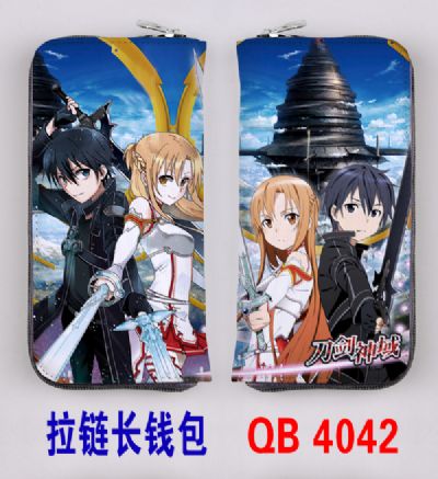 sword art online anime wallet