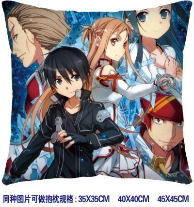 sword art online anime cushion