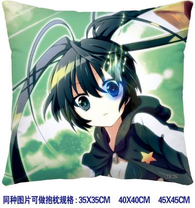 black rock shooter anime cushion