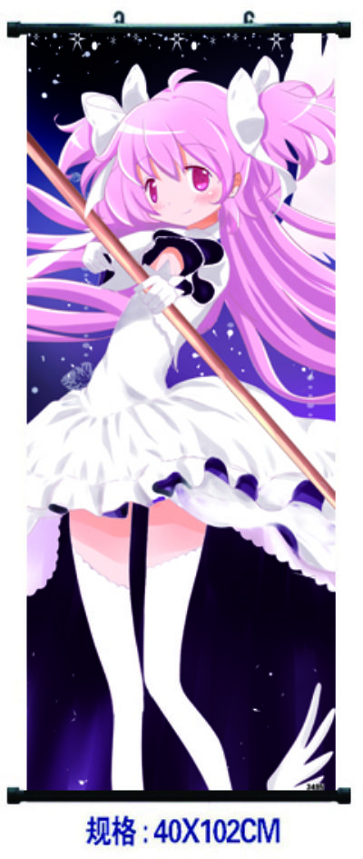 magical girl anime wallscroll