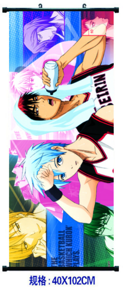 Kuroko no Basuke anime wallscroll