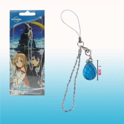 sword art online anime phonestrap