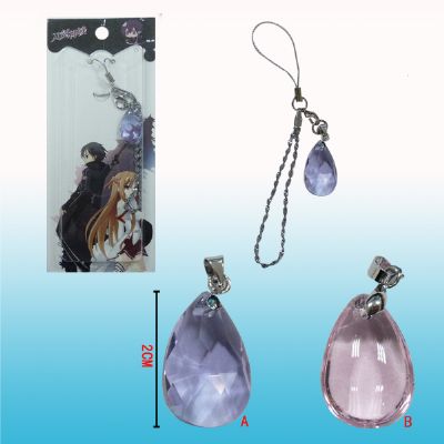 sword art online anime phonestrap