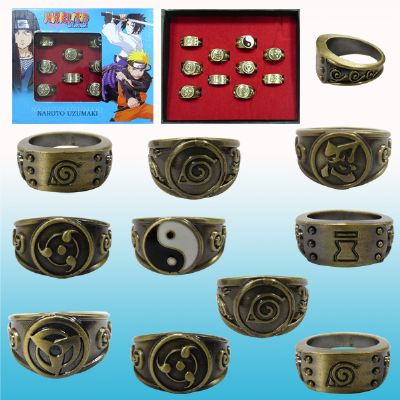 Naruto anime rings