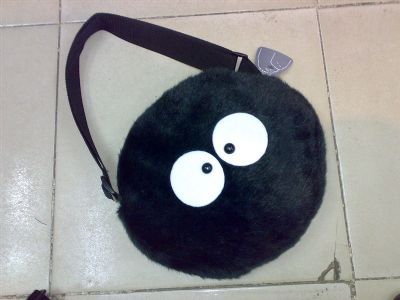 totoro anime plush bag