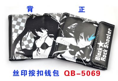 black rock shooter anime wallet