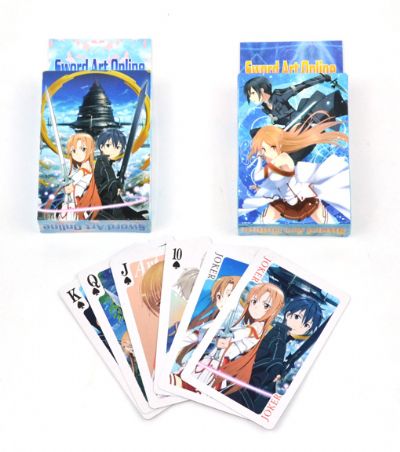 sword art online anime poker