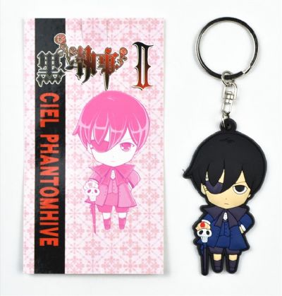 kuroshitsuji anime keychain