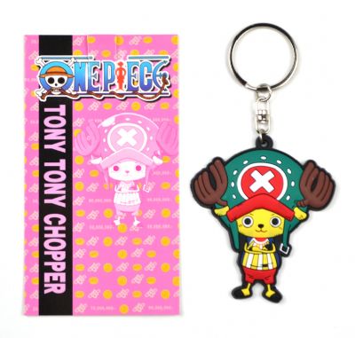 one piece anime keychain