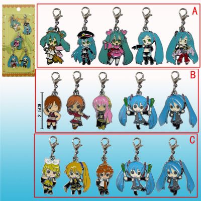 miku.hatsune anime keychain