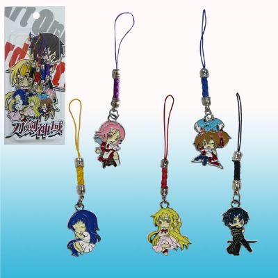 sword art online anime phonestrap