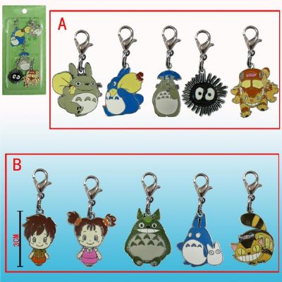 totoro anime keychain