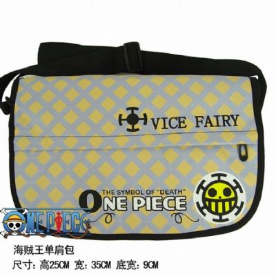 One Piece Law Waterproof Nylon Satchel