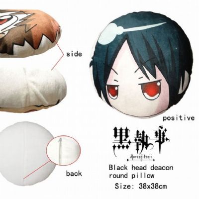 Kuroshitsuji Sebastian Round Pillow