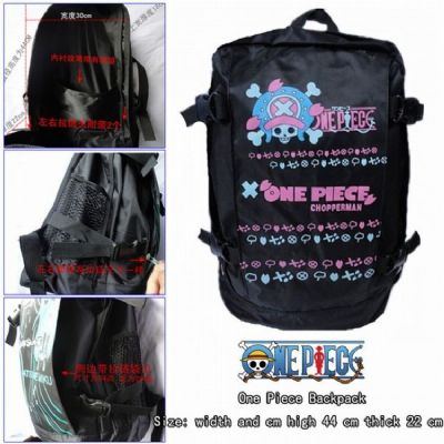 One Piece Chopper Nylon Backpack