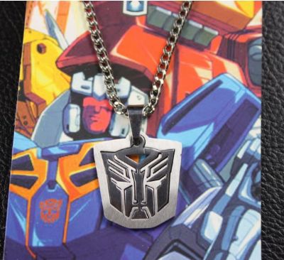 Transformers anime necklace