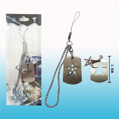 black rock shooter anime phonestrap