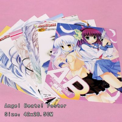 Angel Beats Embossed Poster
