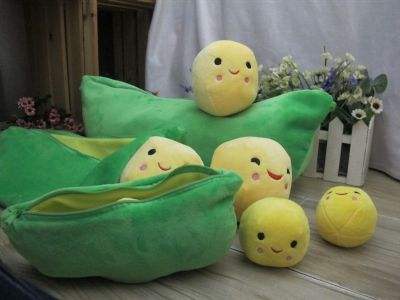 Pea plush doll