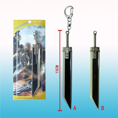 final fantasy anime keychain