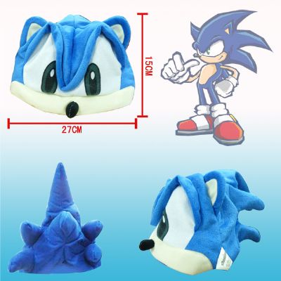 sonic anime plush cap